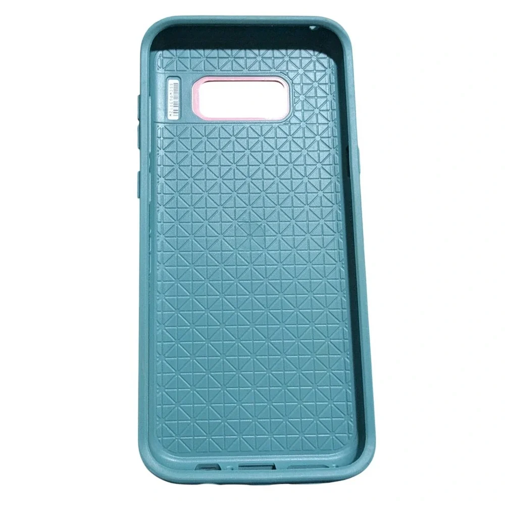 H1. OtterBox Symmetry Samsung Galaxy S8+ PricklyPearRosmarine/MountainRangeGreen